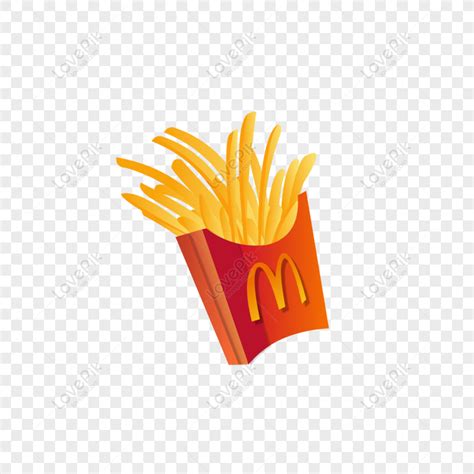 Gratis Dibujos Animados Gourmet De Mcdonalds Fries Elementos PNG & CDR descarga de imagen ...