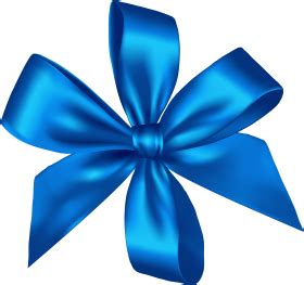 Blue Gift Ribbon PNG Image With Transparent Background | TOPpng