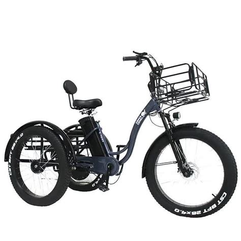 500W 48V 15ah Electric Tricycle Rear Basket E Trike - China Electric ...