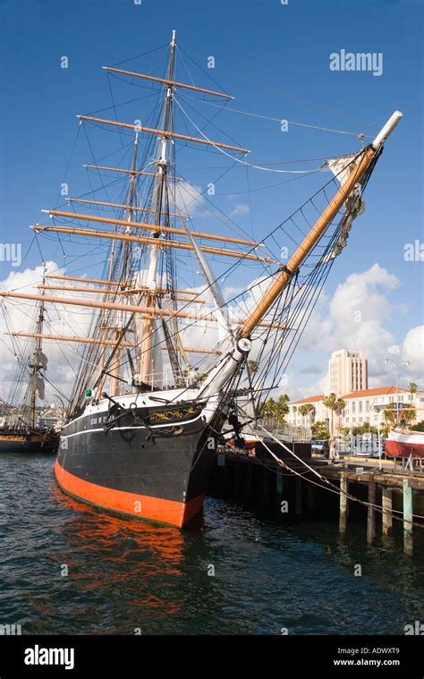 Star of India San Diego Maritime Museum San Diego California Stock ...