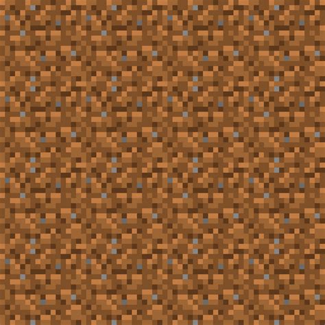 Brown Dirt Minecraft Pattern Royalty-Free Stock Image - Storyblocks