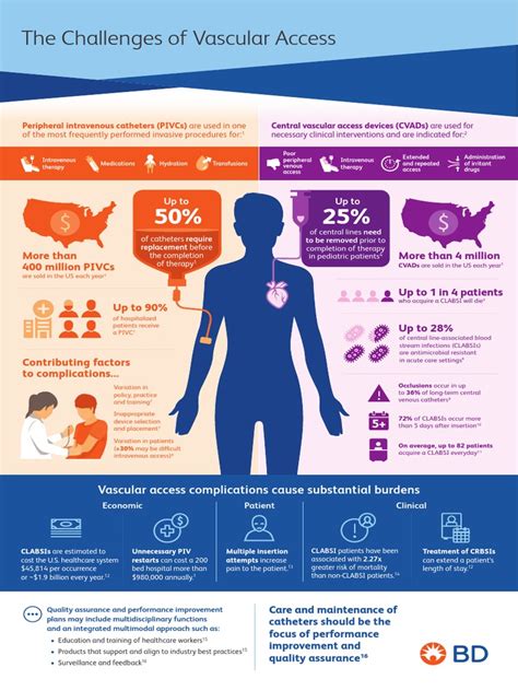 BD-14754 The Challenges of Vascular Access Infographic | PDF ...