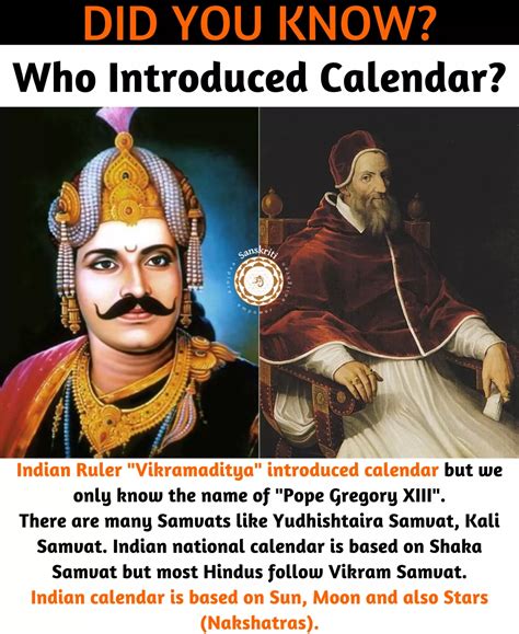 DID YOU KNOW? Who Introduced Calendar? Indian Ruler "Vikramaditya ...