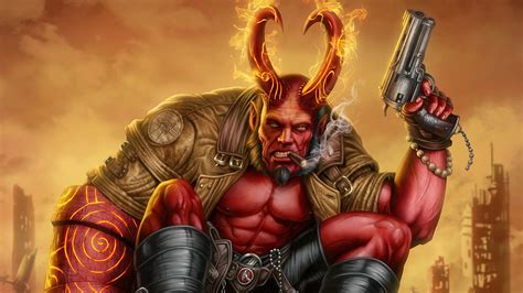 1920x1080 Hellboy 2020 Art 4k Laptop Full HD 1080P ,HD 4k Wallpapers,Images,Backgrounds,Photos ...