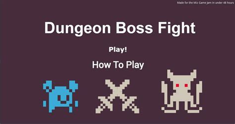 Dungeon Boss Fight - release date, videos, screenshots, reviews on RAWG