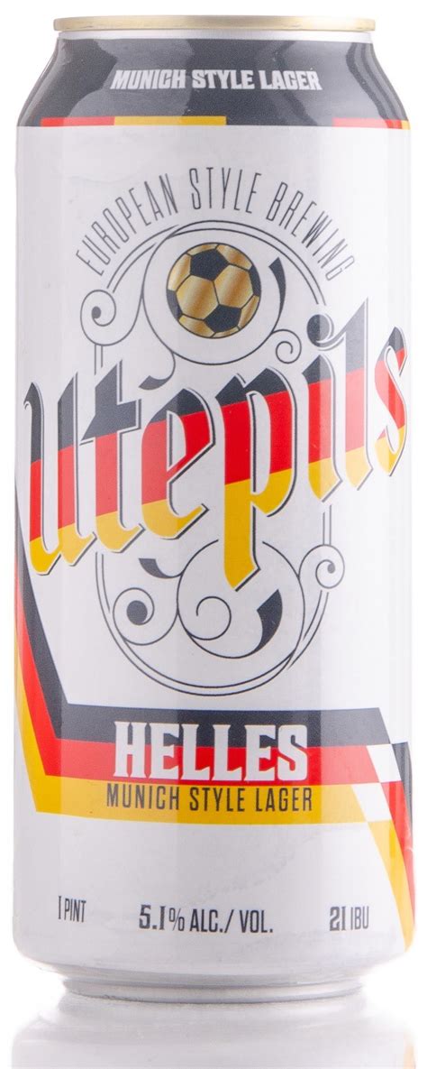 Review: Utepils Brewing Co Helles | Craft beer brewing, Brewing co ...