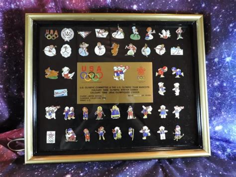 1988 CALGARY OLYMPIC Team Mascots Winter Games Pin Set Series 1-C $24. ...