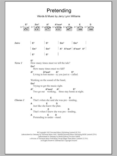 Pretending by Eric Clapton - Guitar Chords/Lyrics - Guitar Instructor