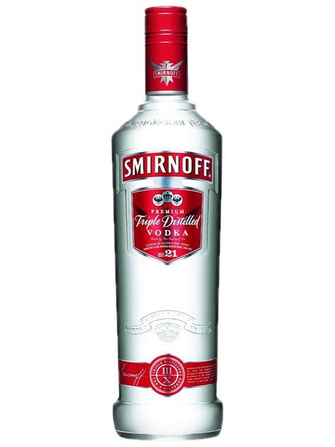 Vodka bottle PNG image