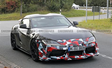 2025 Toyota GRMN Supra Spied, Possibly Hiding 473-HP M4 Engine