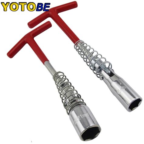 16mm or 21mm Spark plug socket spark plug wrench Removal Tools T type-in Engine Care from ...