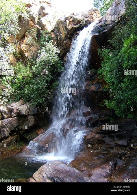 Waterfall, Kakadu National Park, Northern Territory, Australia Stock ...