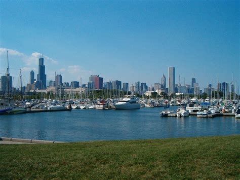 Chicago skyline from Adler Planetarium | Chicago's Skyline | der Willy ...