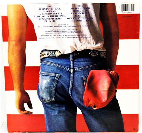 1984 Bruce Springsteen Born in the USA 12 Vinyl Album LP - Etsy UK