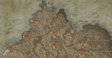 Diablo 4 Scosglen Waypoint Locations