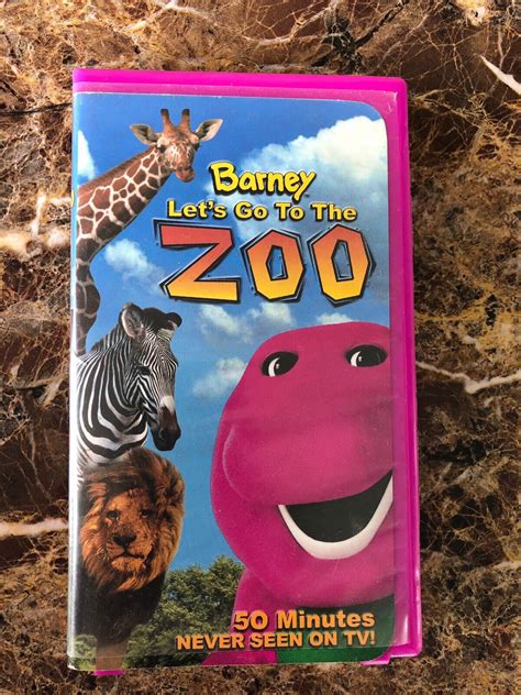 Barney - Lets Go to the Zoo (VHS, 2001) 45986020352 | eBay