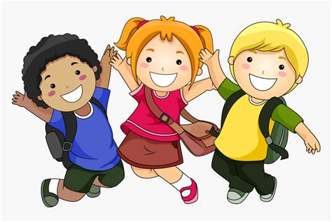 Jump Start And Transitional Kindergarten - Cartoon Kids Png ...