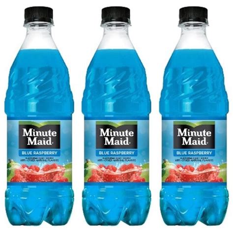 Minute Maid Released A New Blue Raspberry Drink and My Life Is Complete