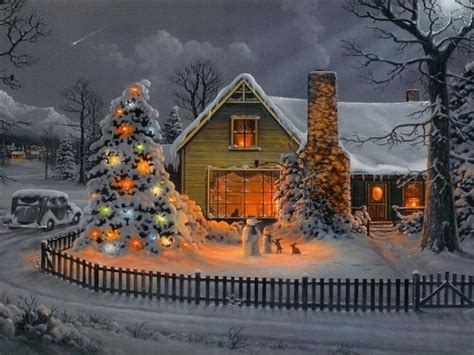 Christmas Illustration Christmas House Pictures, Photos, and Images for Facebook, Tumblr ...