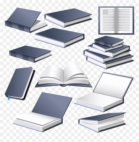 Half Open Book, HD Png Download - vhv