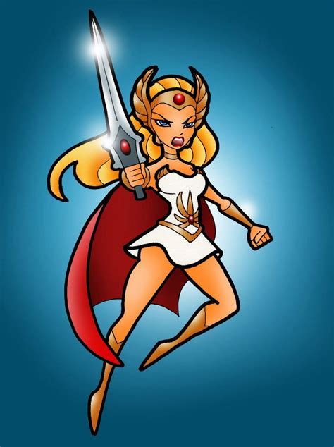 She Ra by pktoons.deviantart.com on @deviantART | 80s cartoons, Cartoon pics, She ra