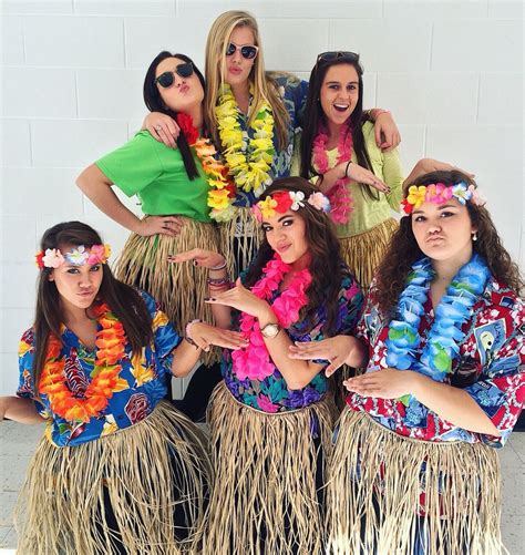 Pin by Cristina Morales on Fiesta | Hawaiian party outfit, Spirit week outfits, Themed outfits