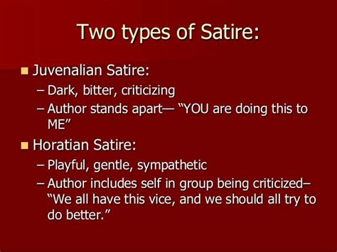 A comparison of horatian and juvenalian satire in literature - studyclix.web.fc2.com