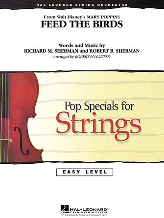 Feed the Birds (from Mary Poppins) | Hal Leonard Online