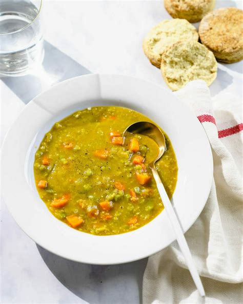 Vegetarian Split Pea Soup – A Couple Cooks