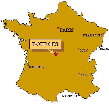 Bourges Map and Bourges Satellite Images