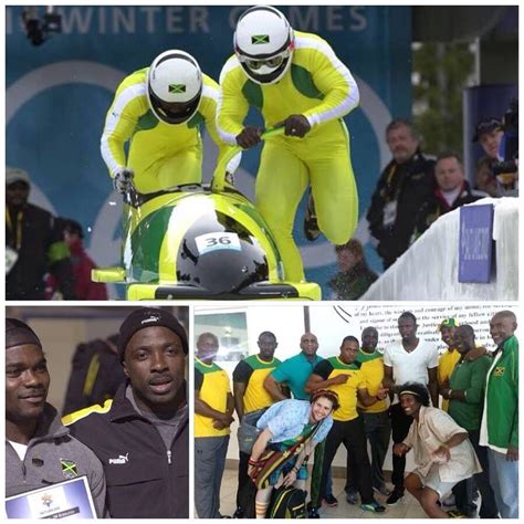 Jamaican bobsled team aiming for 2014 Winter Olympics.THEY DID IT | Bobsled team, Winter ...