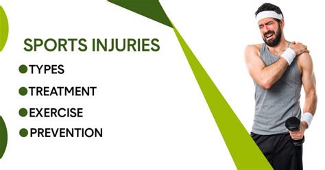 Sports Injuries: Types, Treatment, Exercise and Prevention