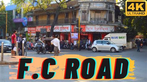 FC ROAD PUNE | WALKING TOUR | 4K - YouTube