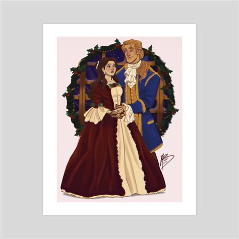 Enchanted Christmas , an art print by NaomiMakesArt - INPRNT