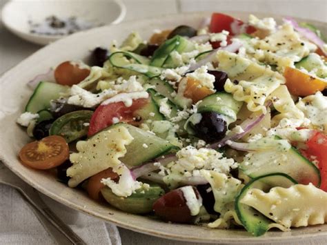 Greek Pasta Salad With Feta Cheese | Recipes & Me