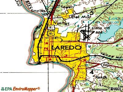 Laredo, Texas Map