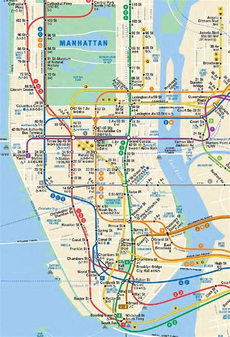 Ny Mta Subway Map – Map Vector