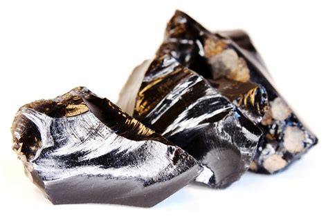 OBSIDIAN | 103 – Obsidian (Igneous Rock), Texture: Glassy, F… | Flickr