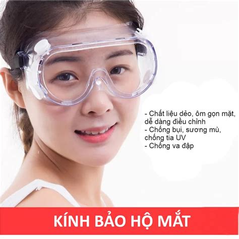 Kính Bảo Hộ Mắt, Chống Hóa Chất - E3 Audio Miền Nam