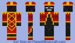 Wither King Minecraft Skin