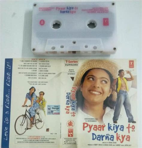 Pyaar Kiya To Darna Kya Hindi Film Audio Cassette - Audio Cassettes ...