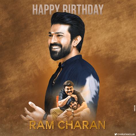 Ram Charan Birthday 2019 Posters - Social News XYZ