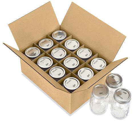 Canning Jar Storage Boxes, Canning Jar Boxes in Stock - ULINE | Canning jar storage, Mason jar ...