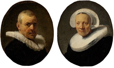 Two Rare Rembrandt Paintings, the Artist’s Last Known Portraits in ...