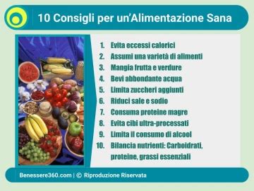 Alimentazione sana