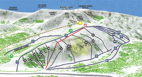 Map to West Side Berthoudpass, CO