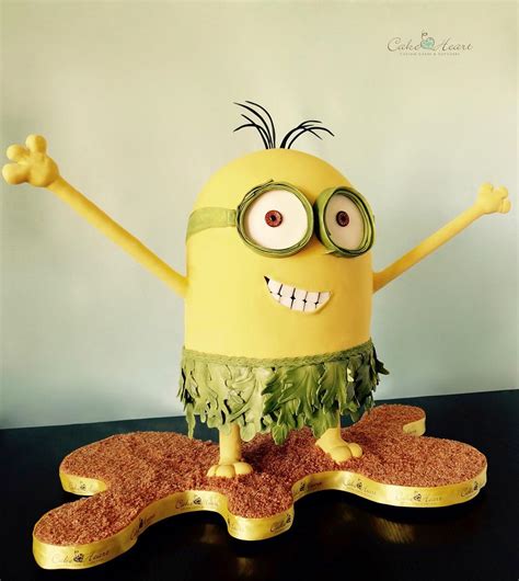 Aloha Minion - Cake by Cake Heart - CakesDecor