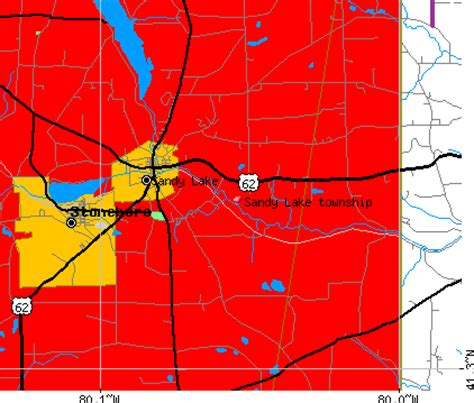 Sandy Lake township, Mercer County, Pennsylvania (PA) Detailed Profile