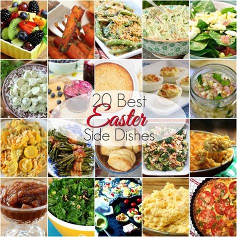 20 BEST Easter Side Dishes - A Southern Soul