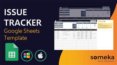 Issue Tracker Google Sheets Template | Teams Issue Tracker